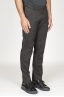 SBU 00966 Classique pantalon chinois en coton noir élastique 02