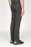 SBU 00966 Classique pantalon chinois en coton noir élastique 04