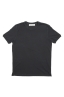 SBU 03925_2022SS T-shirt girocollo in cotone piqué nera 06