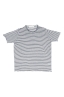 SBU 03932_2022SS Camiseta de lino a rayas blanca y azul 06