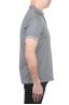 SBU 03934_2022SS Short sleeve grey pique polo shirt 03