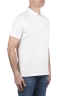 SBU 03935_2022SS Short sleeve white pique polo shirt 02