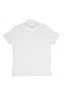 SBU 03935_2022SS Short sleeve white pique polo shirt 06