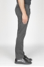 SBU 00968 Classique pantalon chinois en coton gris élastique 03