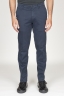 SBU 00969 Classique pantalon chinois en coton bleu foncé élastique 01