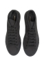 SBU 03959_2022SS Mid top lace up sneakers in black nubuck leather 04