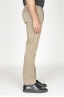SBU 00970 Classique pantalon chinois en coton beige élastique 03
