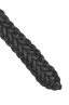 SBU 03972_2022SS Black braided leather belt 1.4 inches  06