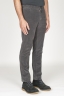 SBU 00972 Pantaloni chino classici in velluto stretch mille righe grigio 02