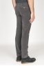 SBU 00972 Pantaloni chino classici in velluto stretch mille righe grigio 04