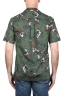 SBU 03993_2022SS Hawaiian printed pattern green cotton shirt 05