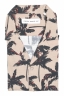SBU 03994_2022SS Hawaiian printed pattern beige cotton shirt 06