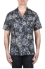 SBU 03995_2022SS Camisa algodón estampado hawaiano azul 01