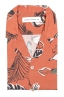 SBU 03996_2022SS Hawaiian printed pattern orange cotton shirt 06