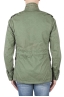 SBU 04014_2023SS Stone washed green cotton military field jacket 05
