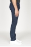 SBU 00978 Jeans velluto millerighe stretch sovratinto blu navy 03