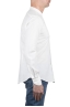 SBU 04050_2023SS クラシックなマンダリンカラーの白い綿のシャツ 03