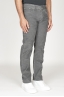 SBU 00979 Jeans velluto millerighe stretch sovratinto grigio 02