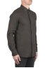 SBU 04054_2023SS Classic black linen shirt 02