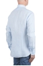 SBU 04056_2023SS Camisa clásica de lino azul 04