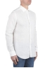 SBU 04057_2023SS Camisa clásica de lino blanco 02