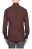 SBU 04063_2023SS Burgundy cotton twill shirt 05