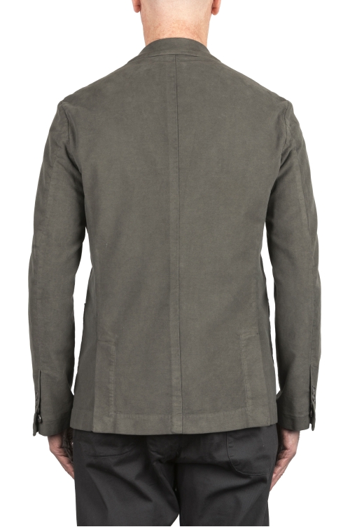 SBU 04082_2023SS Brown stretch cotton sport jacket 01