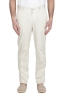 SBU 04124_2023SS Pantalon chino en coton stretch ultra-léger blanc 01