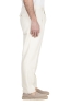 SBU 04134_2023SS Pantalon blanc en coton mélangé doux avec pinces 03