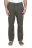 SBU 04141_2023SS Pantaloni comfort in cotone elasticizzato marroni 01