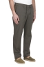 SBU 04141_2023SS Pantaloni comfort in cotone elasticizzato marroni 02