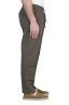 SBU 04141_2023SS Pantaloni comfort in cotone elasticizzato marroni 03