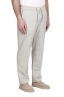 SBU 04143_2023SS Comfort pants in pearl grey stretch cotton 02