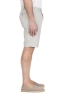 SBU 04153_2023SS Pearl grey stretch cotton ultra-light chino short pants 03