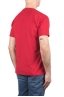 SBU 04171_2023SS Camiseta cuello redondo algodón flameado rojo 04