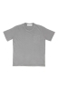 SBU 04179_2023SS Camiseta de algodón gris de cuello redondo y bolsillo de parche 06