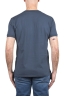 SBU 04181_2023SS Camiseta clásica de piqué de algodón azul 05