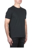 SBU 04185_2023SS Camiseta clásica de piqué de algodón negro 02