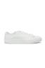 SBU 04206_2023SS Classic lace up sneakers in white nubuk leather 01