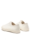 SBU 04209_2023SS Classic lace up sneakers in in white cotton canvas 03