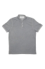 SBU 04212_2023SS Short sleeve grey pique polo shirt 06