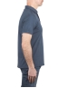 SBU 04214_2023SS Short sleeve blue pique polo shirt 03