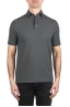 SBU 04218_2023SS Short sleeve grey light cotton polo shirt 01