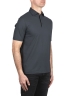 SBU 04222_2023SS Short sleeve anthracite light cotton polo shirt 02