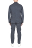 SBU 04259_2023SS Blue cotton blend sport suit blazer and trouser 03