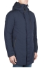 SBU 04500_23AW Parka térmica larga impermeable y chaqueta de plumón desmontable azul 02