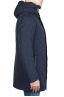 SBU 04500_23AW Parka térmica larga impermeable y chaqueta de plumón desmontable azul 03