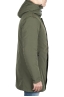 SBU 04501_23AW Parka térmica larga impermeable y chaqueta de plumón desmontable verde 03
