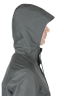 SBU 04517_23AW Technical waterproof hooded windbreaker jacket grey 03