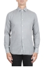 SBU 04530_23AW Pearl grey cotton twill shirt 01